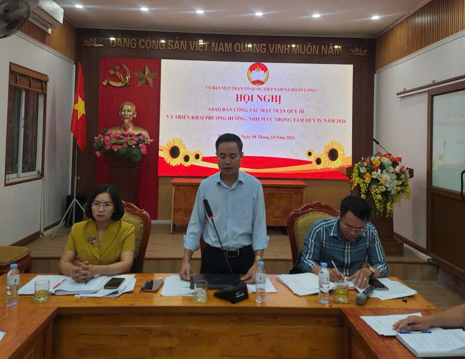 Mặt trận Tổ quốc xã Hoàn Long phát huy sức mạnh đại đoàn kết, chăm lo đời sống nhân dân